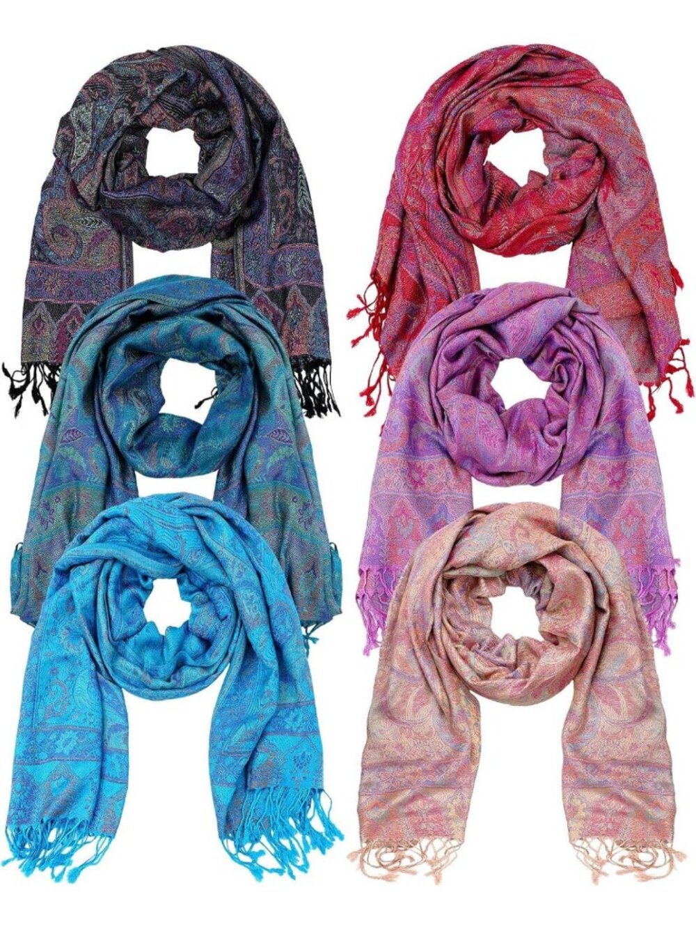 Stylish Women's Shawls - Bulk Wraps for Fashionable Layering & Warmth